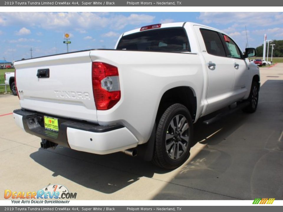 2019 Toyota Tundra Limited CrewMax 4x4 Super White / Black Photo #8