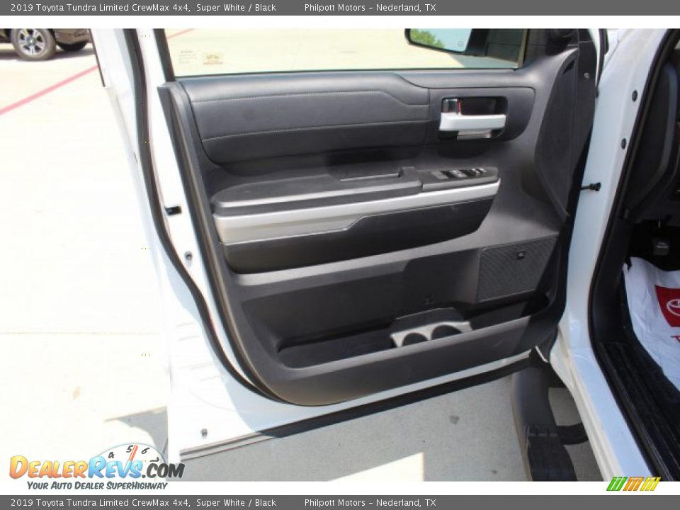 2019 Toyota Tundra Limited CrewMax 4x4 Super White / Black Photo #9