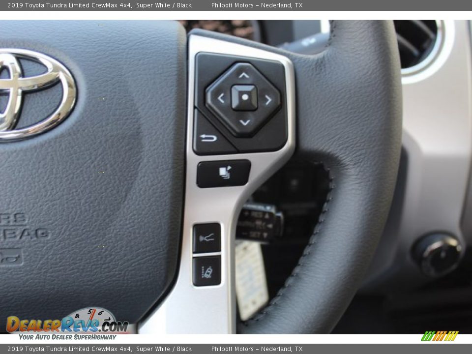 2019 Toyota Tundra Limited CrewMax 4x4 Super White / Black Photo #13