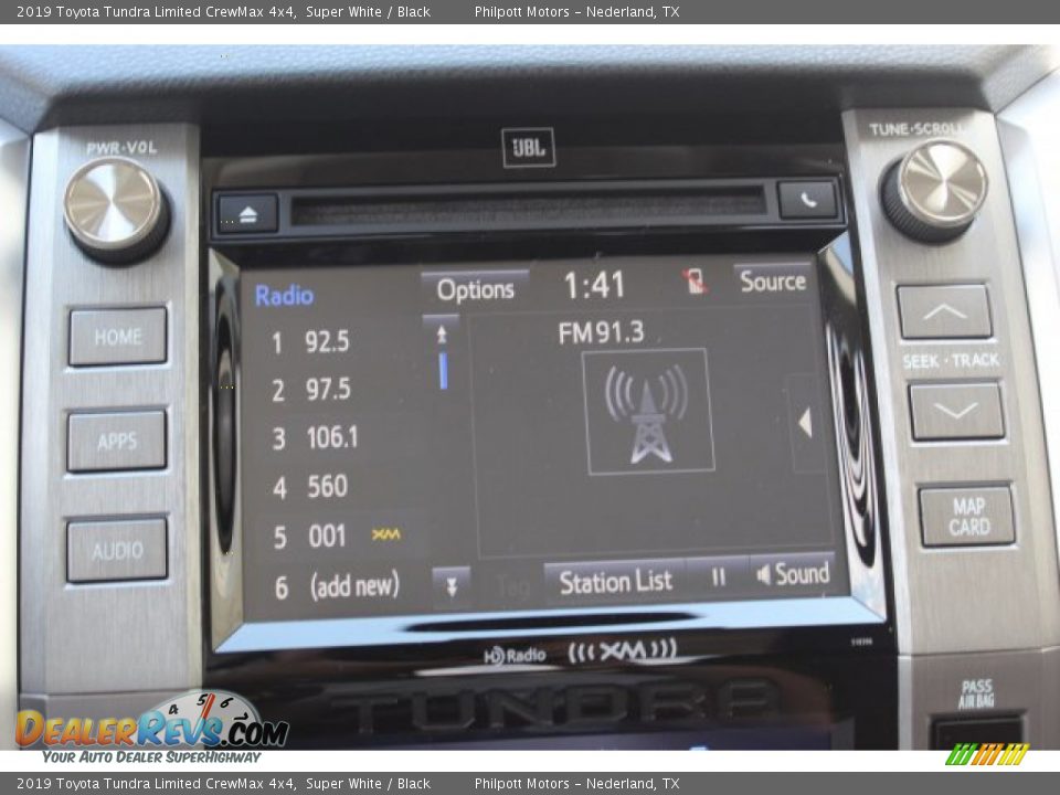 2019 Toyota Tundra Limited CrewMax 4x4 Super White / Black Photo #16