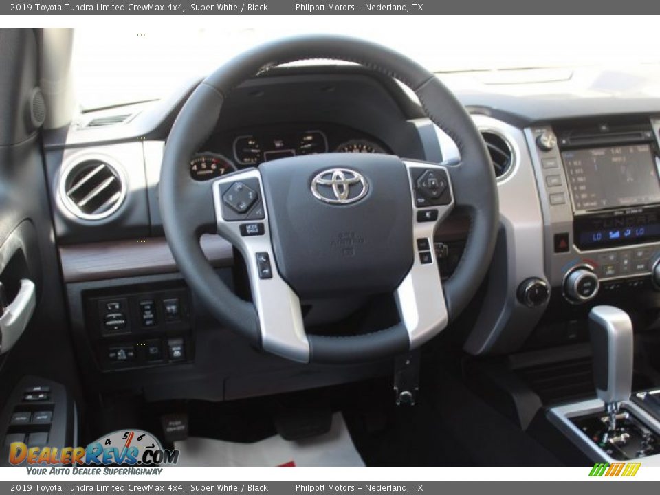 2019 Toyota Tundra Limited CrewMax 4x4 Super White / Black Photo #22
