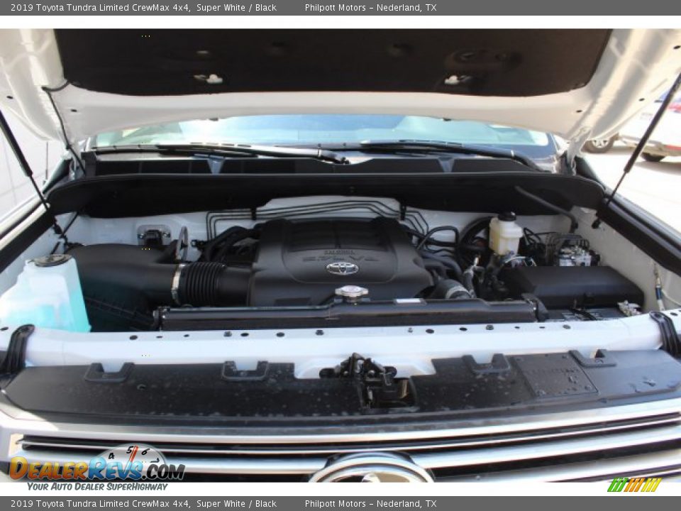2019 Toyota Tundra Limited CrewMax 4x4 Super White / Black Photo #24