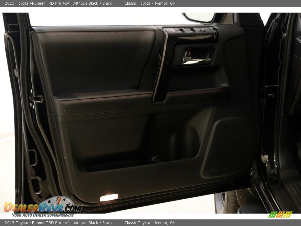 2015 Toyota 4Runner TRD Pro 4x4 Attitude Black / Black Photo #4