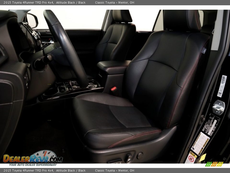 2015 Toyota 4Runner TRD Pro 4x4 Attitude Black / Black Photo #5