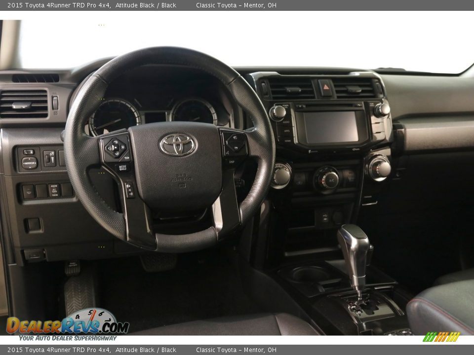 2015 Toyota 4Runner TRD Pro 4x4 Attitude Black / Black Photo #6