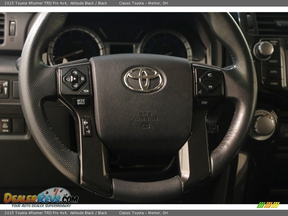 2015 Toyota 4Runner TRD Pro 4x4 Attitude Black / Black Photo #7