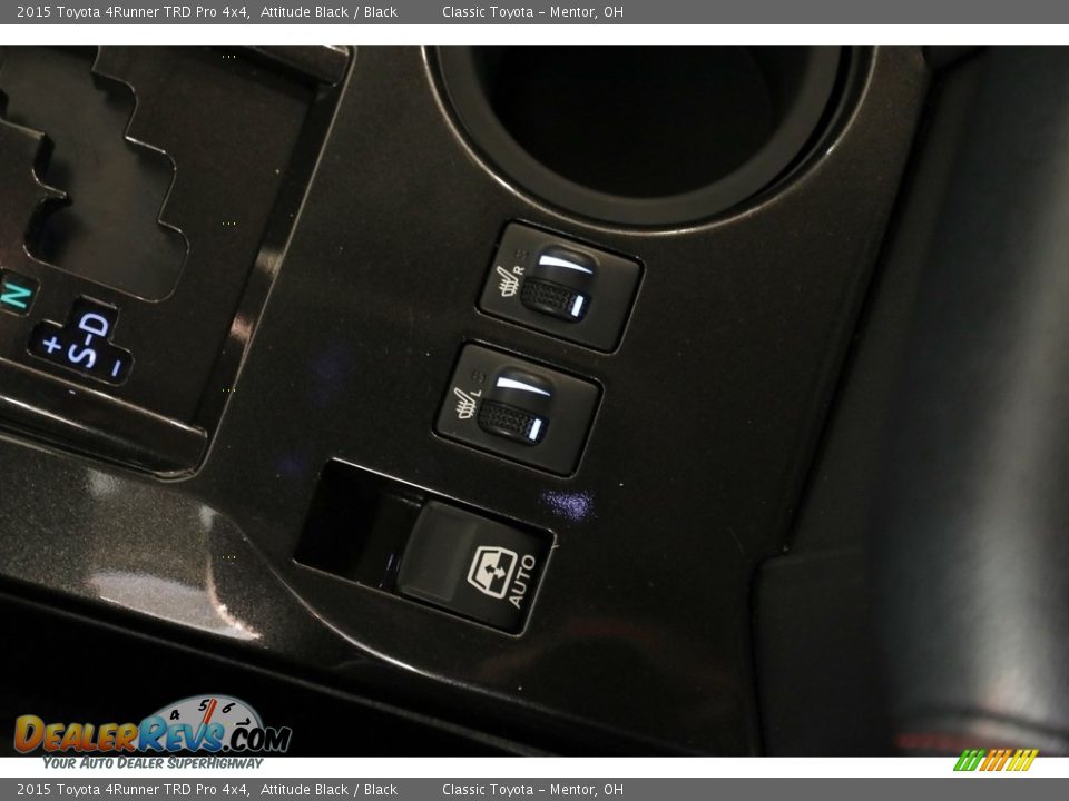 2015 Toyota 4Runner TRD Pro 4x4 Attitude Black / Black Photo #15