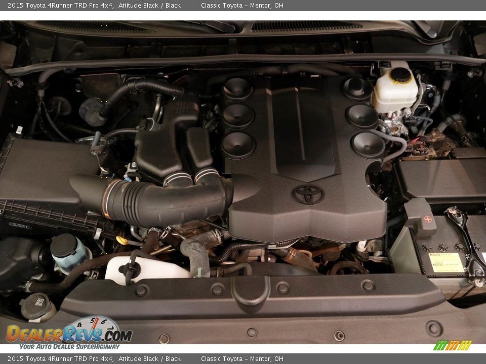 2015 Toyota 4Runner TRD Pro 4x4 Attitude Black / Black Photo #20