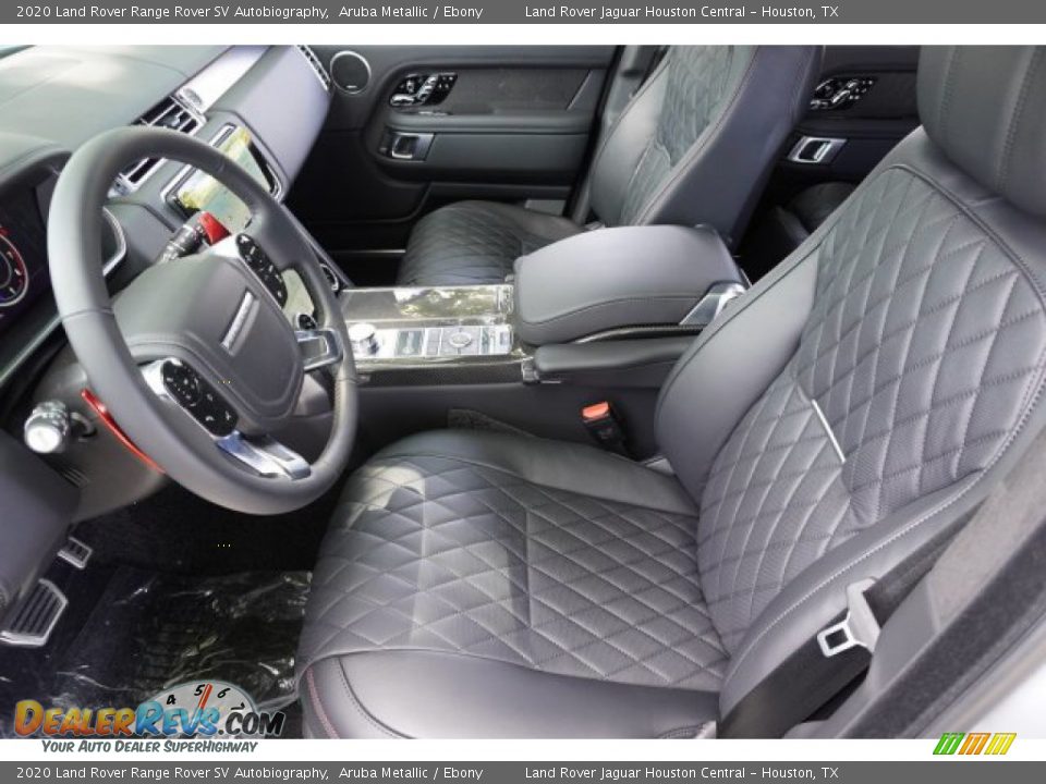 Ebony Interior - 2020 Land Rover Range Rover SV Autobiography Photo #12