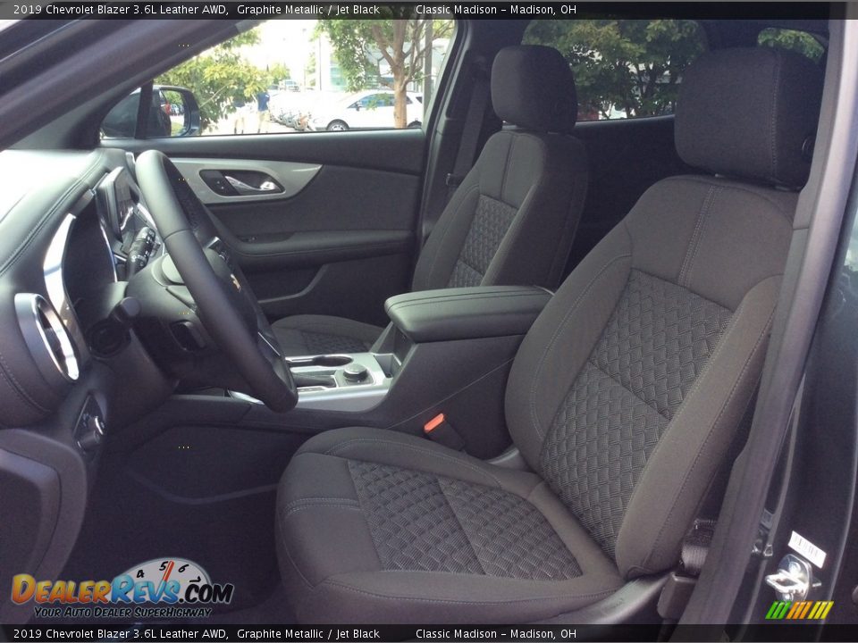 2019 Chevrolet Blazer 3.6L Leather AWD Graphite Metallic / Jet Black Photo #2