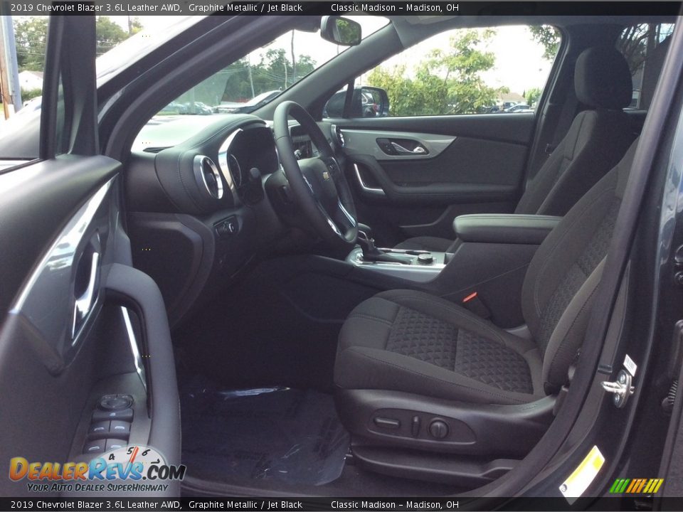 2019 Chevrolet Blazer 3.6L Leather AWD Graphite Metallic / Jet Black Photo #11