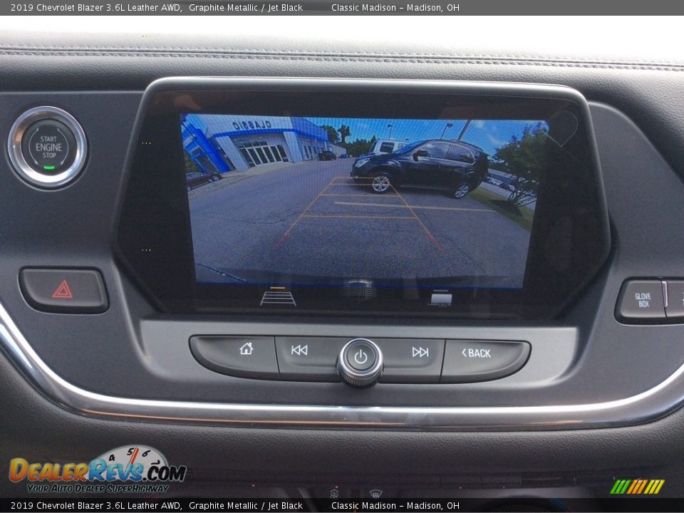 2019 Chevrolet Blazer 3.6L Leather AWD Graphite Metallic / Jet Black Photo #21