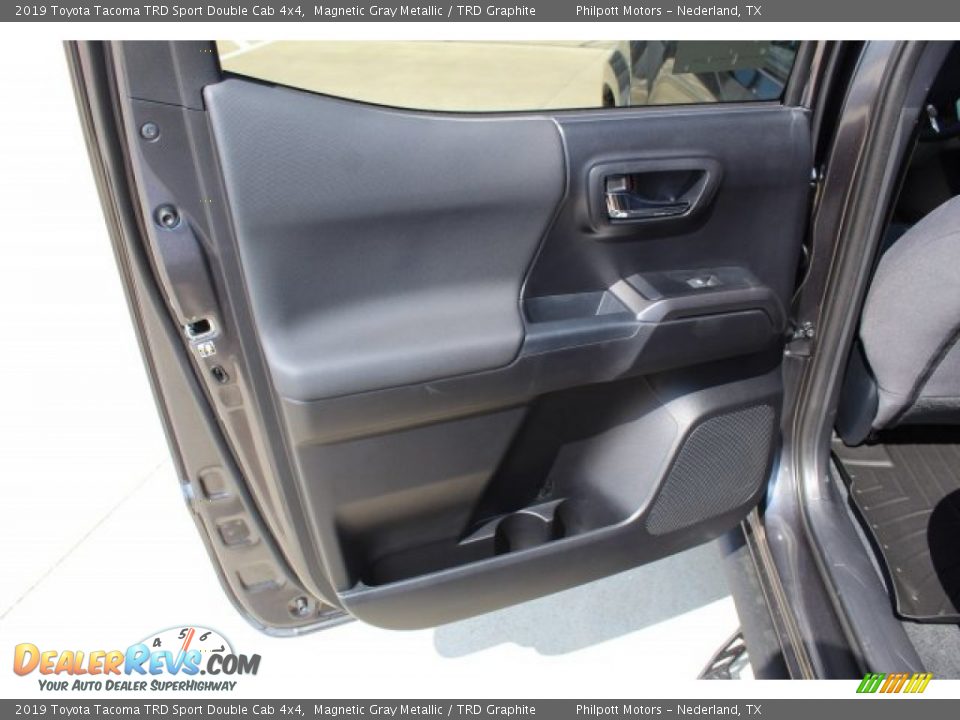 2019 Toyota Tacoma TRD Sport Double Cab 4x4 Magnetic Gray Metallic / TRD Graphite Photo #11