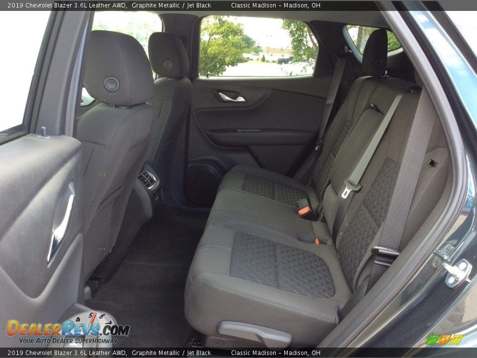 2019 Chevrolet Blazer 3.6L Leather AWD Graphite Metallic / Jet Black Photo #22