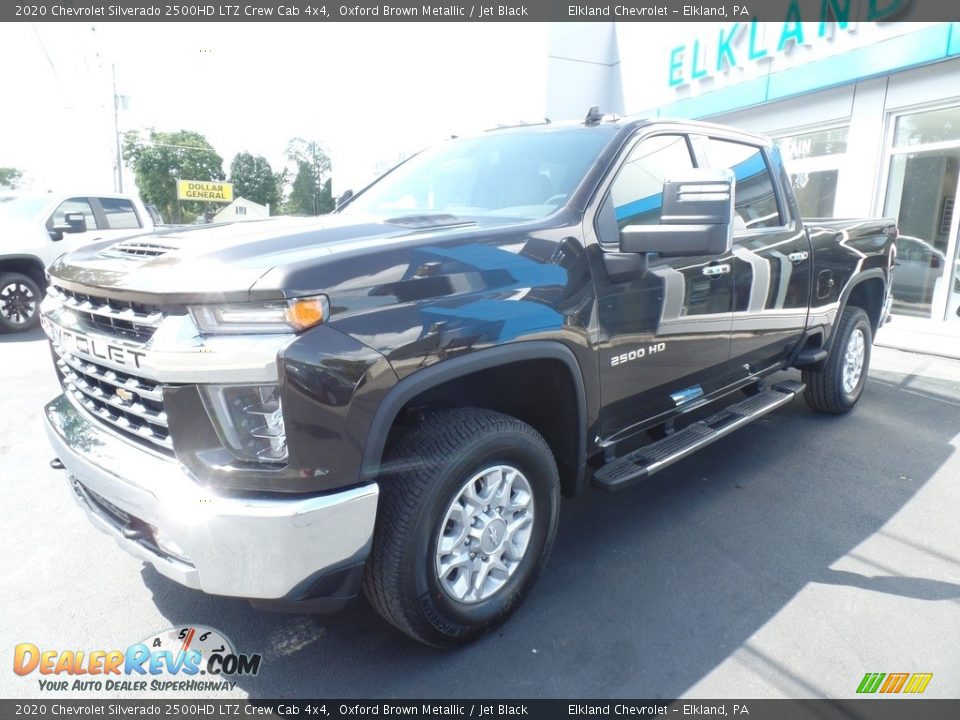 2020 Chevrolet Silverado 2500HD LTZ Crew Cab 4x4 Oxford Brown Metallic / Jet Black Photo #1