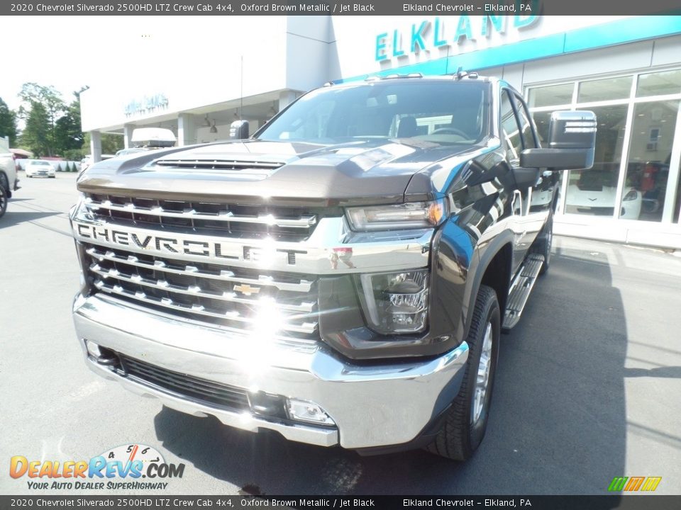 2020 Chevrolet Silverado 2500HD LTZ Crew Cab 4x4 Oxford Brown Metallic / Jet Black Photo #2