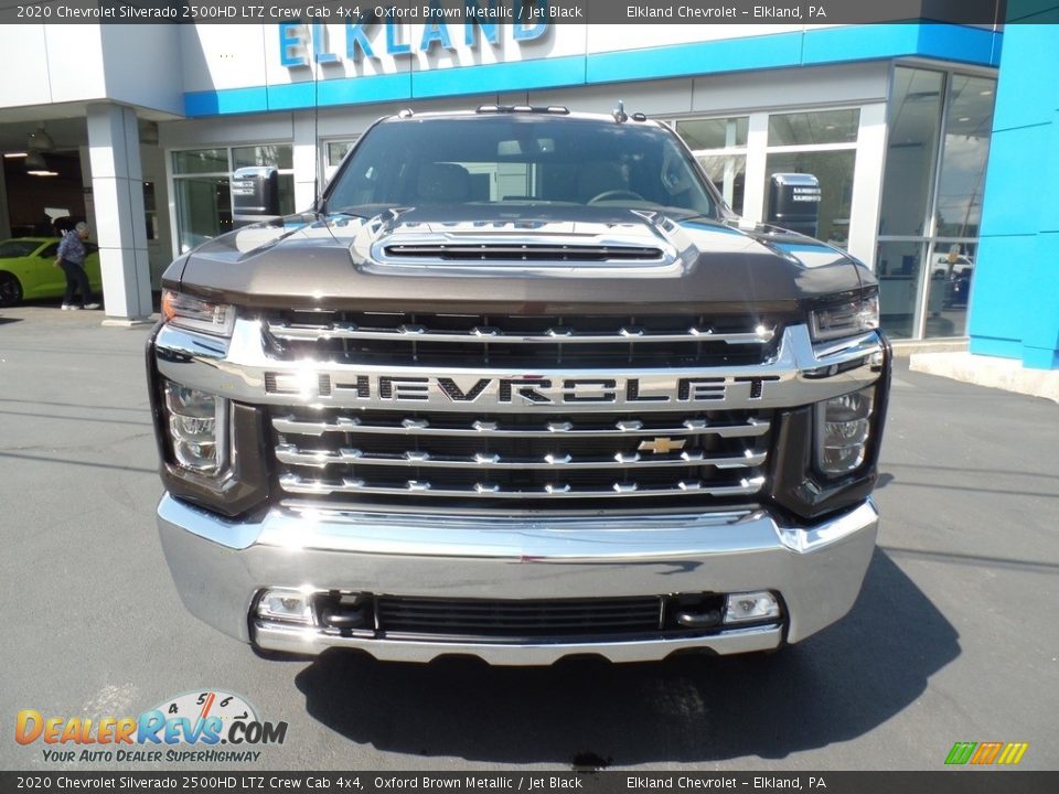 2020 Chevrolet Silverado 2500HD LTZ Crew Cab 4x4 Oxford Brown Metallic / Jet Black Photo #3