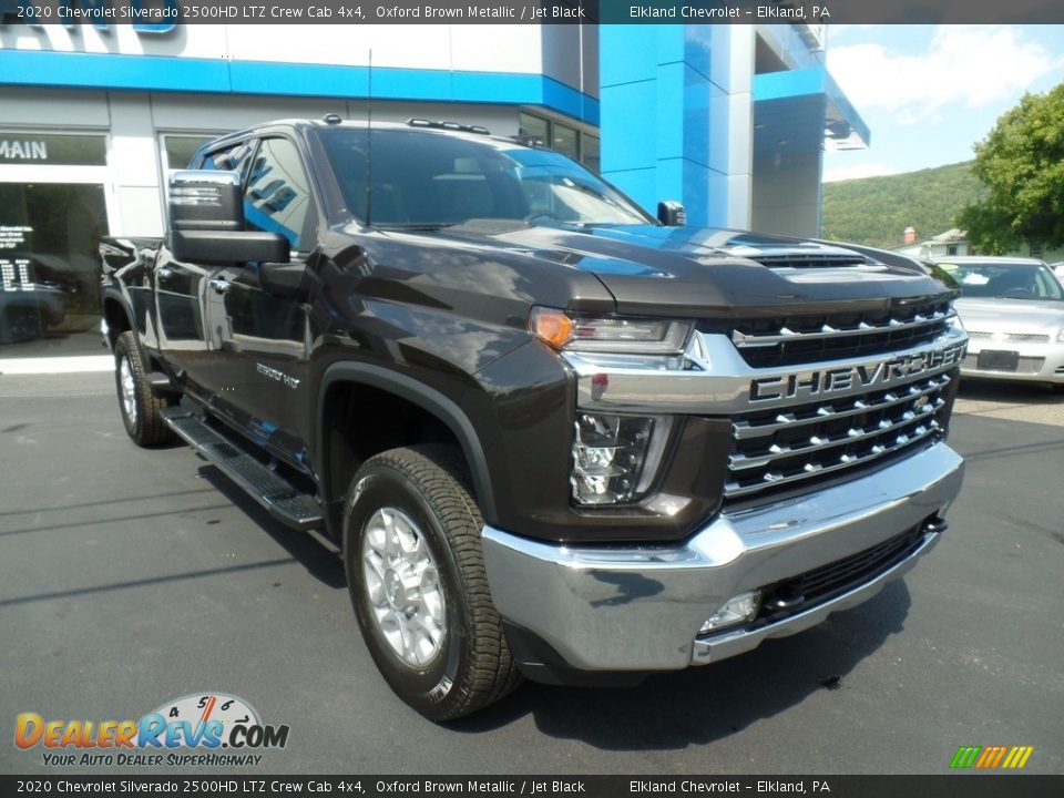 2020 Chevrolet Silverado 2500HD LTZ Crew Cab 4x4 Oxford Brown Metallic / Jet Black Photo #4
