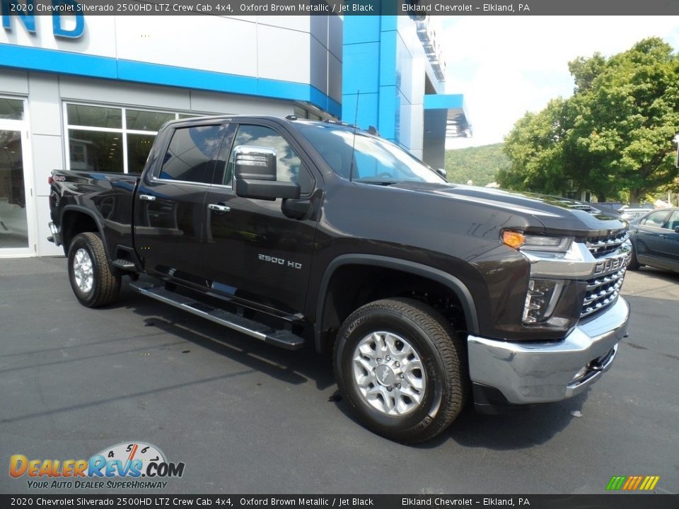 2020 Chevrolet Silverado 2500HD LTZ Crew Cab 4x4 Oxford Brown Metallic / Jet Black Photo #5