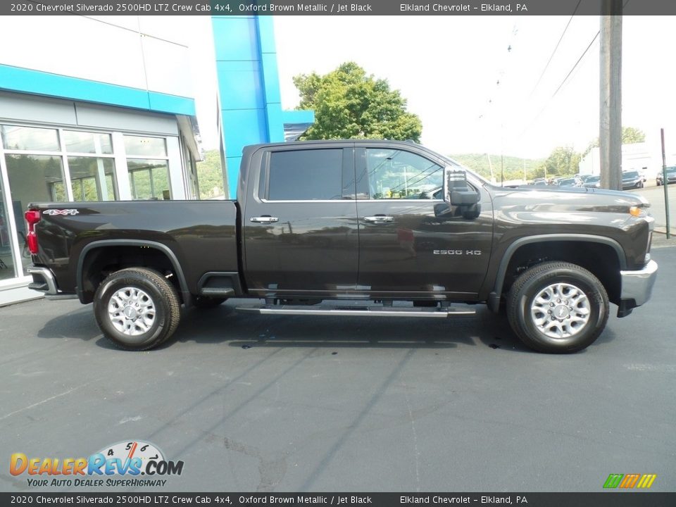 2020 Chevrolet Silverado 2500HD LTZ Crew Cab 4x4 Oxford Brown Metallic / Jet Black Photo #6