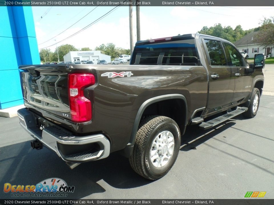 2020 Chevrolet Silverado 2500HD LTZ Crew Cab 4x4 Oxford Brown Metallic / Jet Black Photo #7
