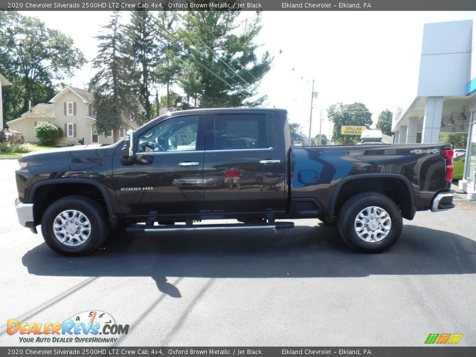 2020 Chevrolet Silverado 2500HD LTZ Crew Cab 4x4 Oxford Brown Metallic / Jet Black Photo #10