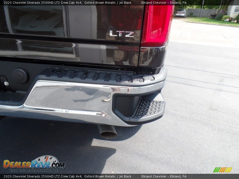 2020 Chevrolet Silverado 2500HD LTZ Crew Cab 4x4 Oxford Brown Metallic / Jet Black Photo #14