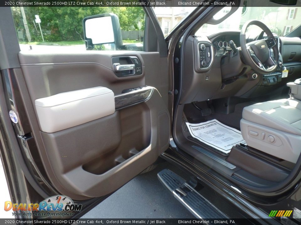 2020 Chevrolet Silverado 2500HD LTZ Crew Cab 4x4 Oxford Brown Metallic / Jet Black Photo #16
