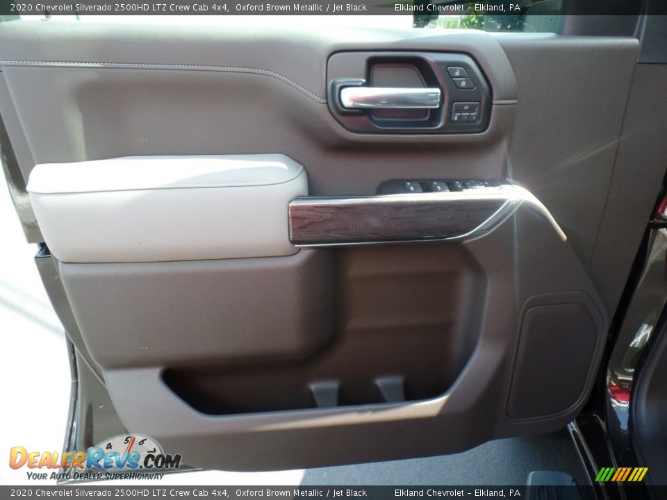 2020 Chevrolet Silverado 2500HD LTZ Crew Cab 4x4 Oxford Brown Metallic / Jet Black Photo #17