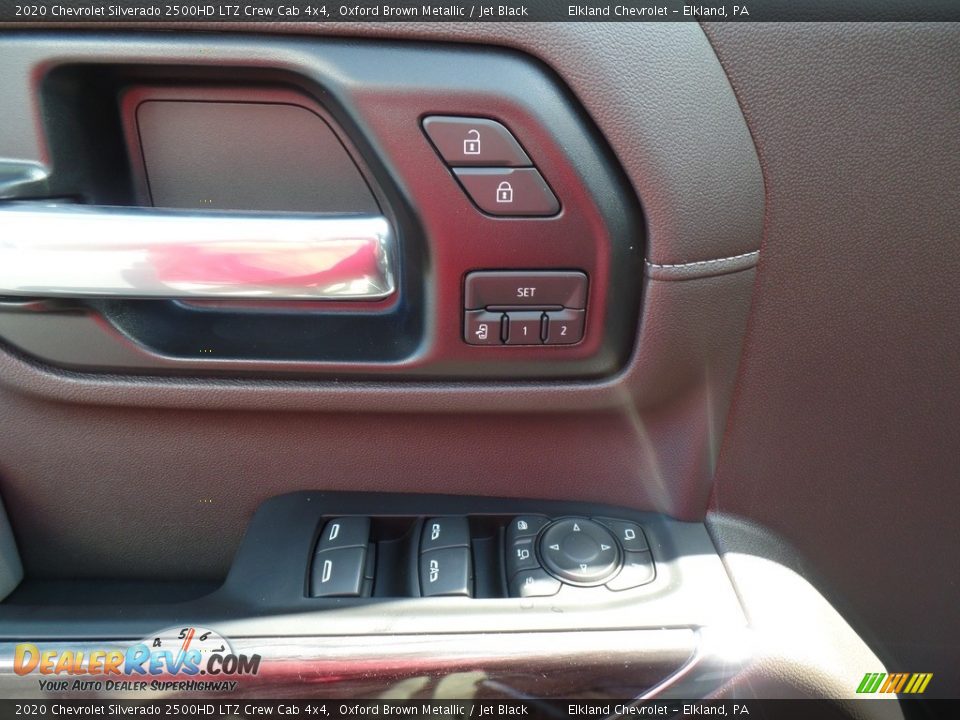 2020 Chevrolet Silverado 2500HD LTZ Crew Cab 4x4 Oxford Brown Metallic / Jet Black Photo #18