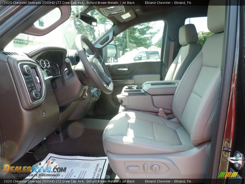 2020 Chevrolet Silverado 2500HD LTZ Crew Cab 4x4 Oxford Brown Metallic / Jet Black Photo #19