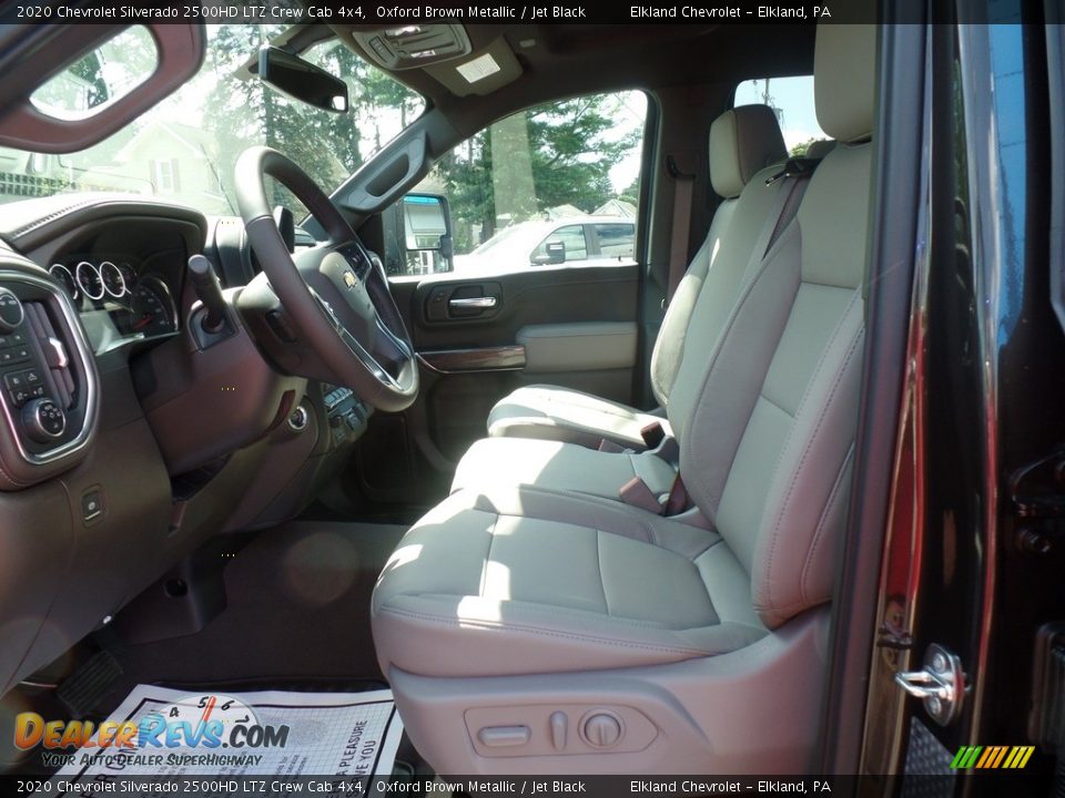 2020 Chevrolet Silverado 2500HD LTZ Crew Cab 4x4 Oxford Brown Metallic / Jet Black Photo #20