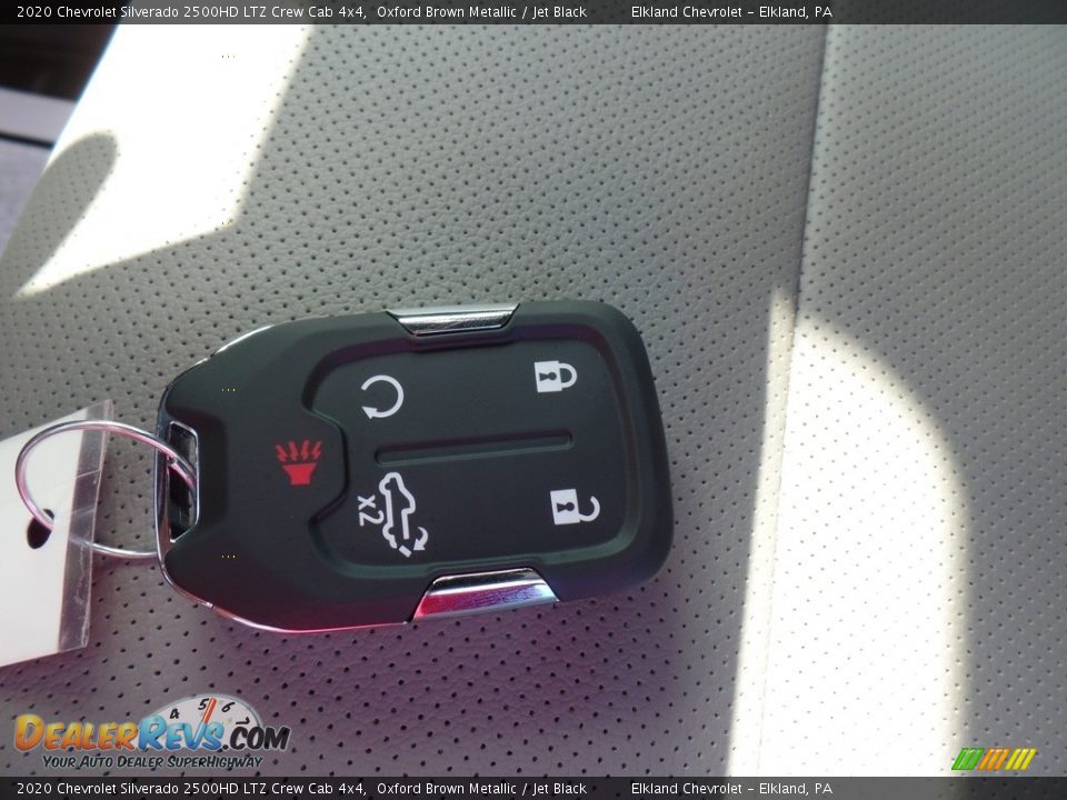 2020 Chevrolet Silverado 2500HD LTZ Crew Cab 4x4 Oxford Brown Metallic / Jet Black Photo #21