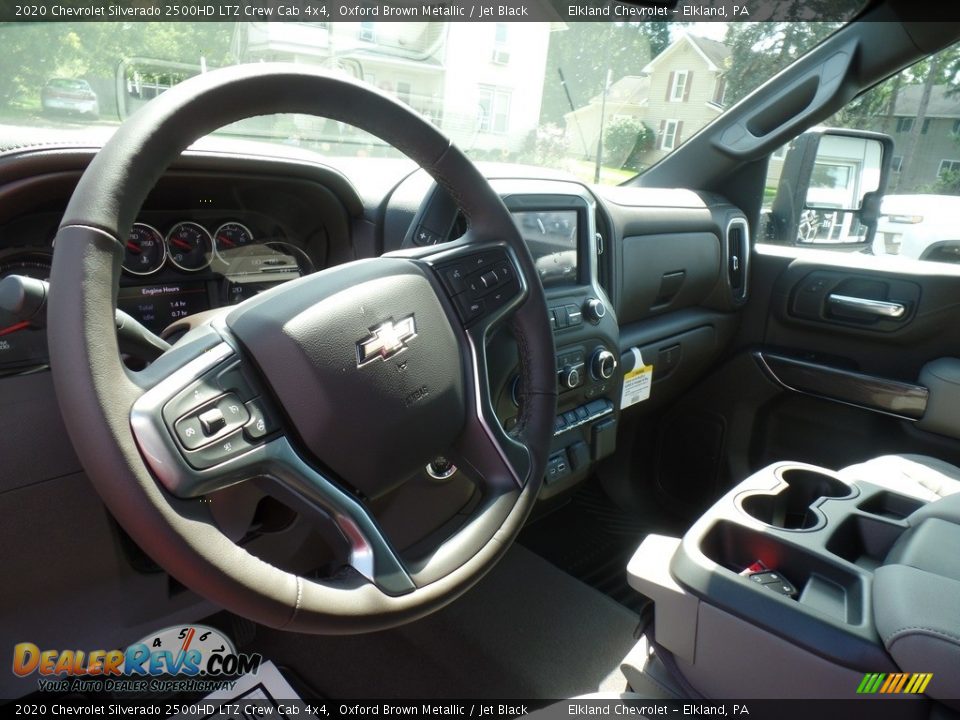 2020 Chevrolet Silverado 2500HD LTZ Crew Cab 4x4 Oxford Brown Metallic / Jet Black Photo #22