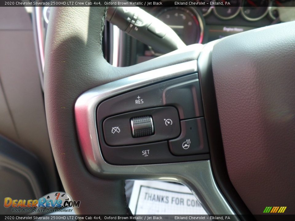 2020 Chevrolet Silverado 2500HD LTZ Crew Cab 4x4 Oxford Brown Metallic / Jet Black Photo #26