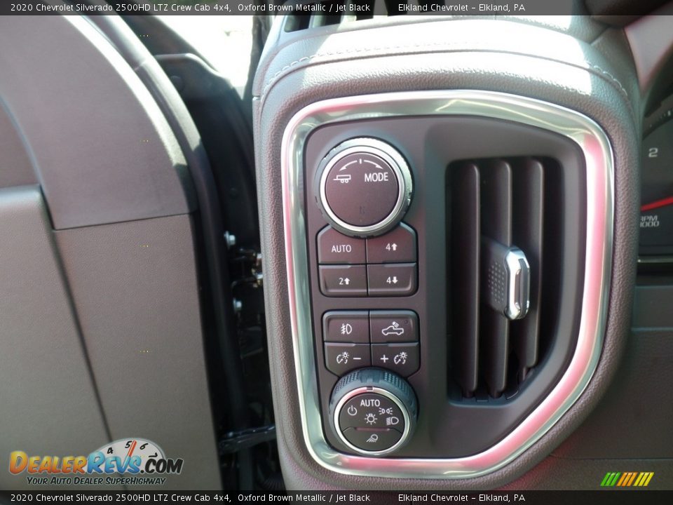 2020 Chevrolet Silverado 2500HD LTZ Crew Cab 4x4 Oxford Brown Metallic / Jet Black Photo #27