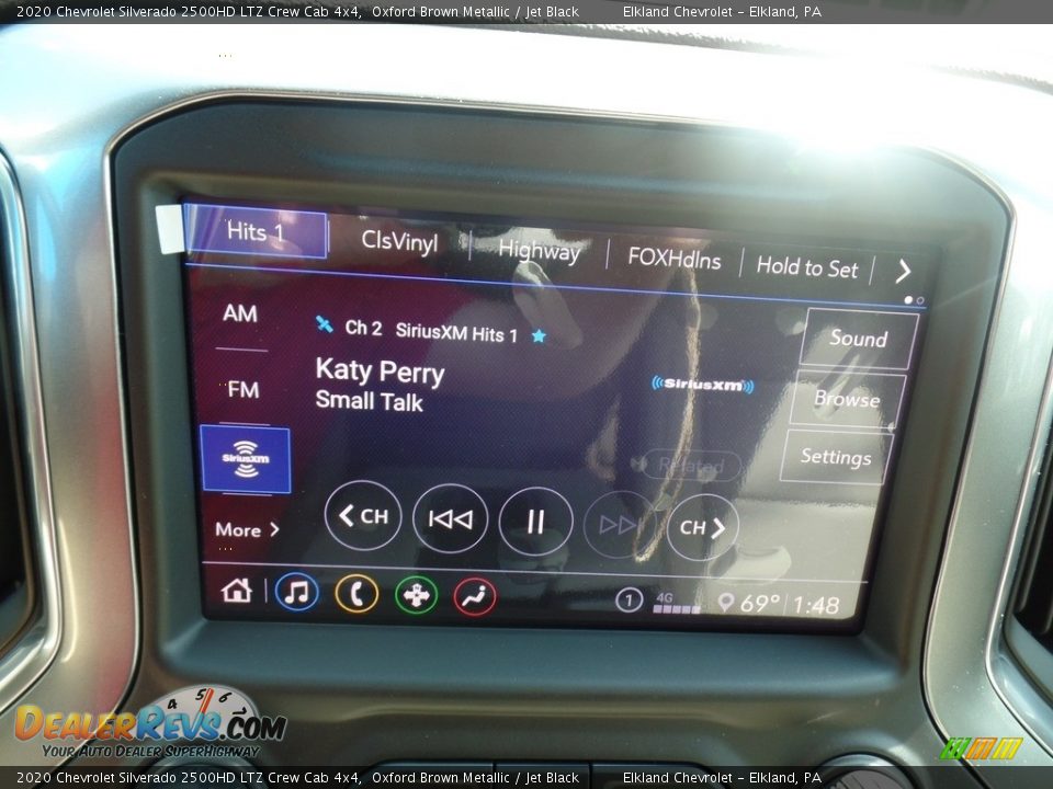 2020 Chevrolet Silverado 2500HD LTZ Crew Cab 4x4 Oxford Brown Metallic / Jet Black Photo #31