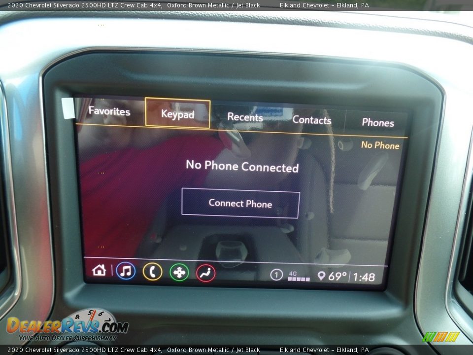 2020 Chevrolet Silverado 2500HD LTZ Crew Cab 4x4 Oxford Brown Metallic / Jet Black Photo #32
