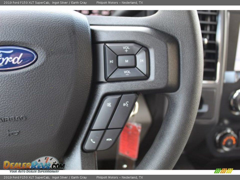 2019 Ford F150 XLT SuperCab Steering Wheel Photo #13