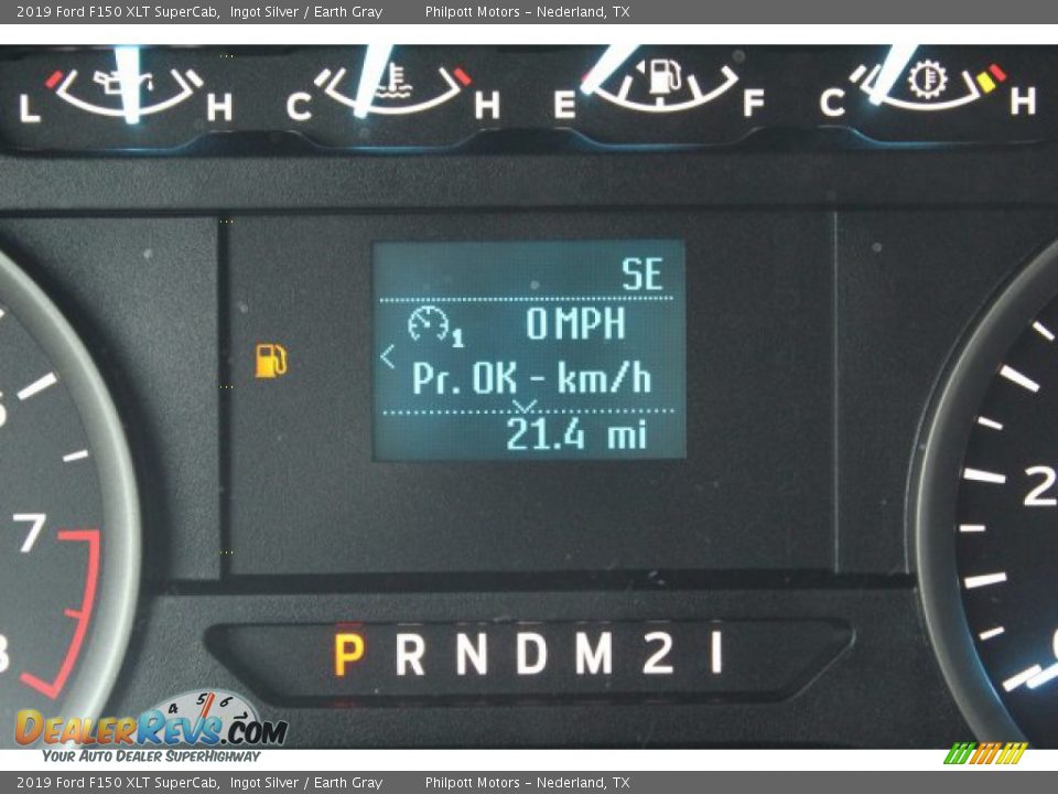 2019 Ford F150 XLT SuperCab Ingot Silver / Earth Gray Photo #15