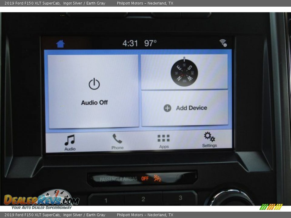 2019 Ford F150 XLT SuperCab Ingot Silver / Earth Gray Photo #16