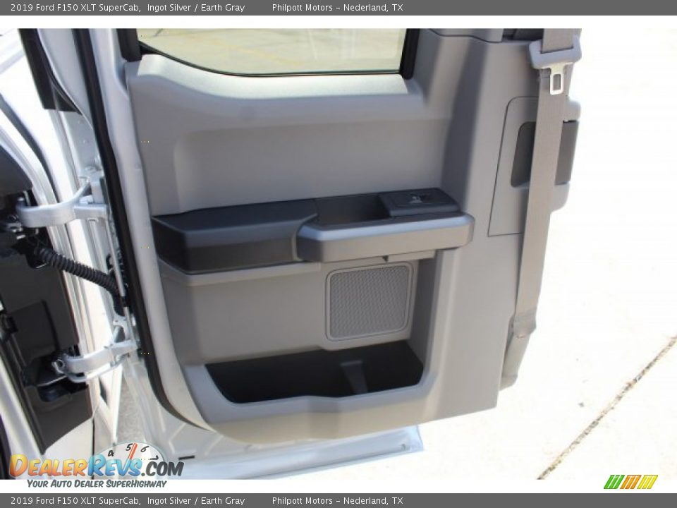 2019 Ford F150 XLT SuperCab Ingot Silver / Earth Gray Photo #19