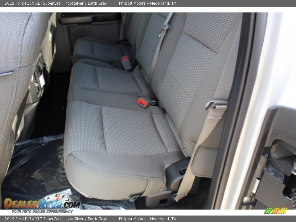 2019 Ford F150 XLT SuperCab Ingot Silver / Earth Gray Photo #20