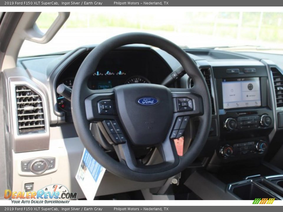 2019 Ford F150 XLT SuperCab Steering Wheel Photo #22