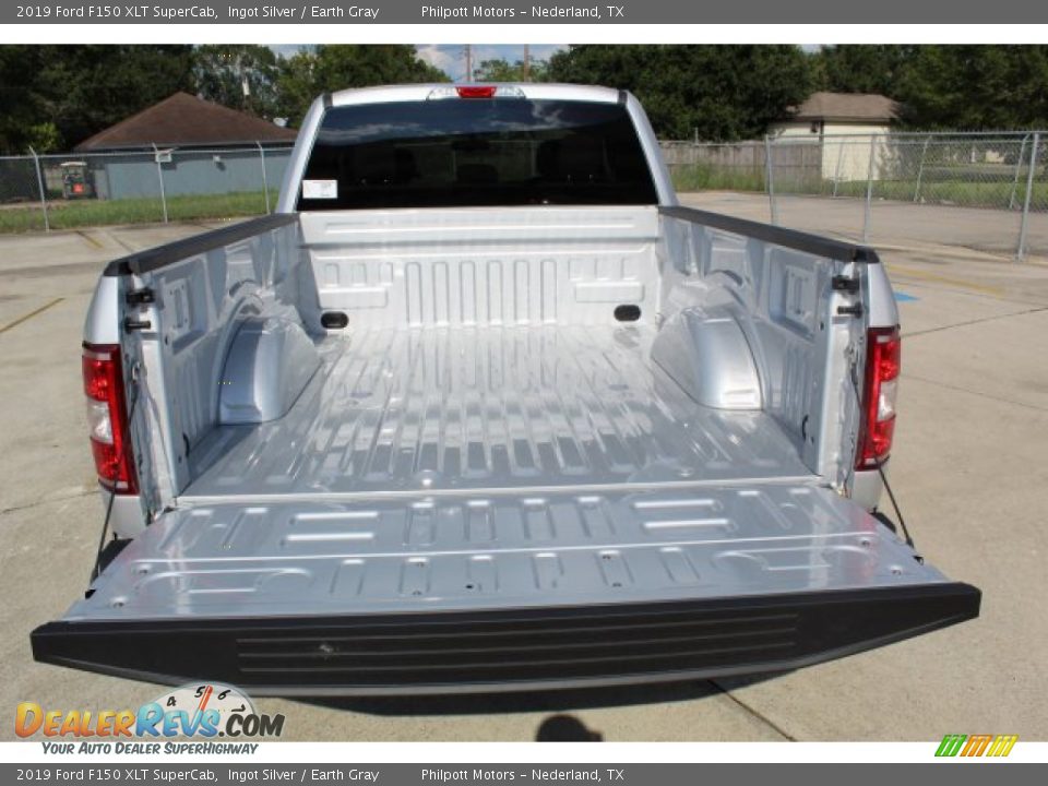 2019 Ford F150 XLT SuperCab Ingot Silver / Earth Gray Photo #23