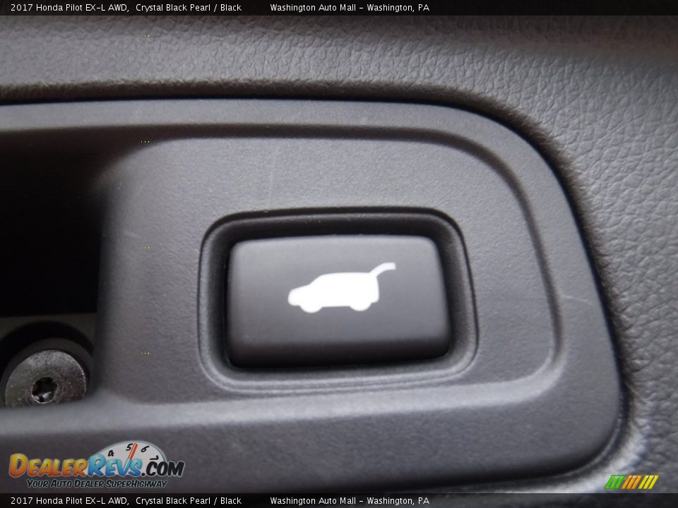 2017 Honda Pilot EX-L AWD Crystal Black Pearl / Black Photo #25