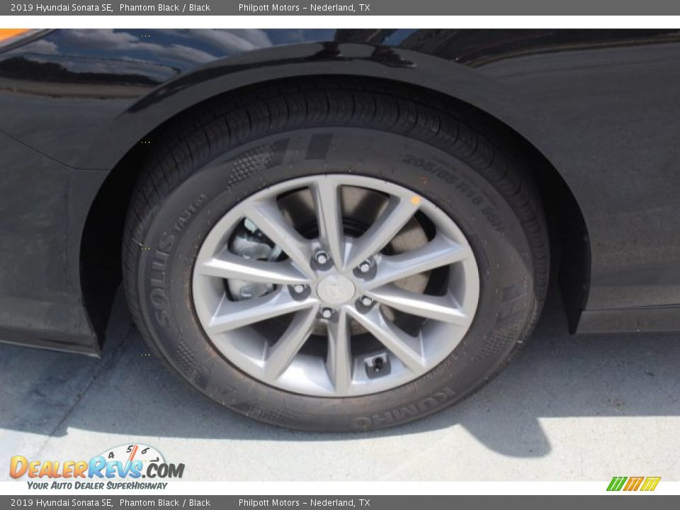 2019 Hyundai Sonata SE Phantom Black / Black Photo #5
