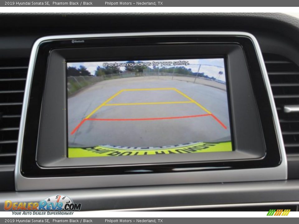 2019 Hyundai Sonata SE Phantom Black / Black Photo #18