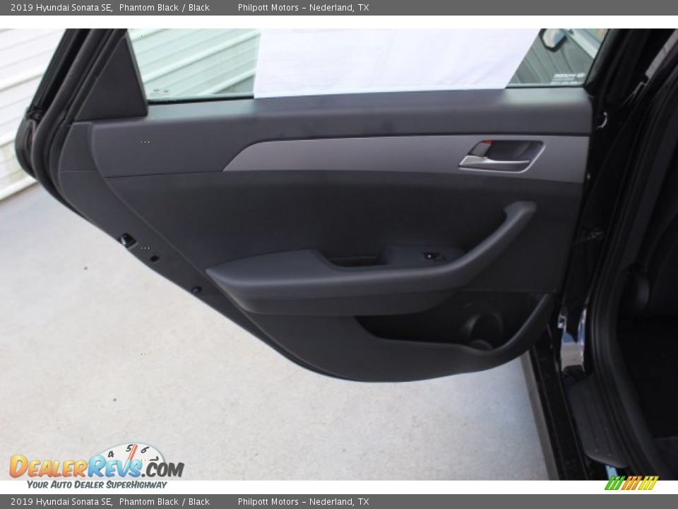 2019 Hyundai Sonata SE Phantom Black / Black Photo #19