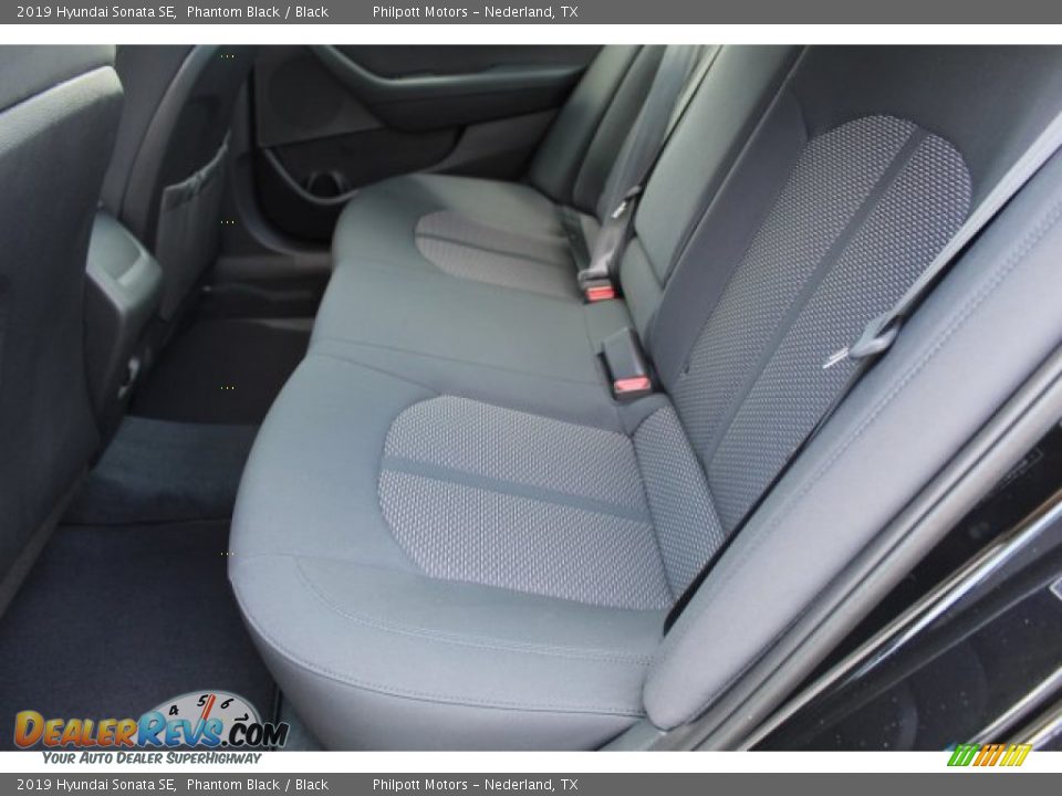 2019 Hyundai Sonata SE Phantom Black / Black Photo #20